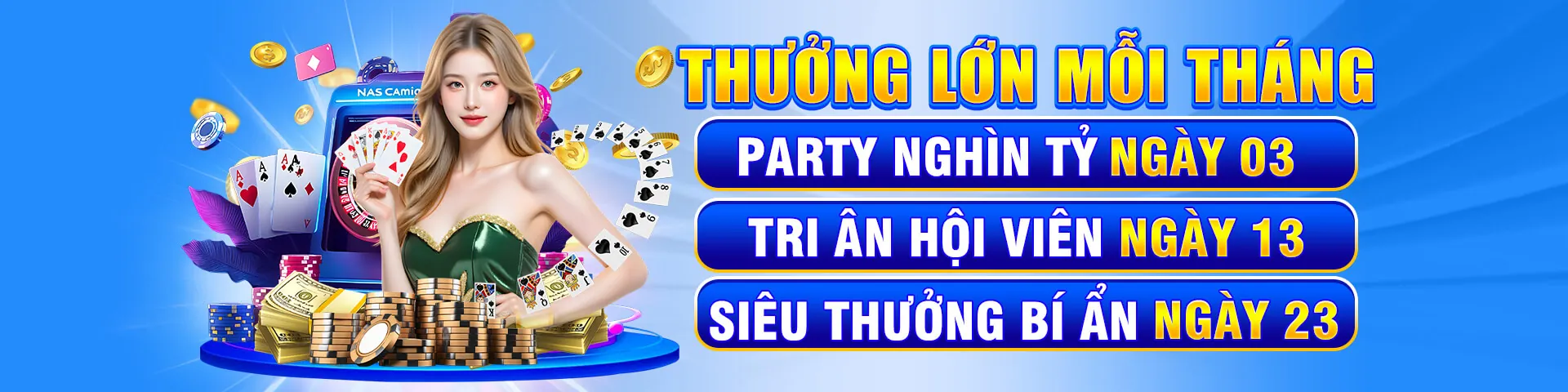 Hình ảnh Nổ Hũ we88 2026 với biểu tượng may mắn và tiền thưởng lớn